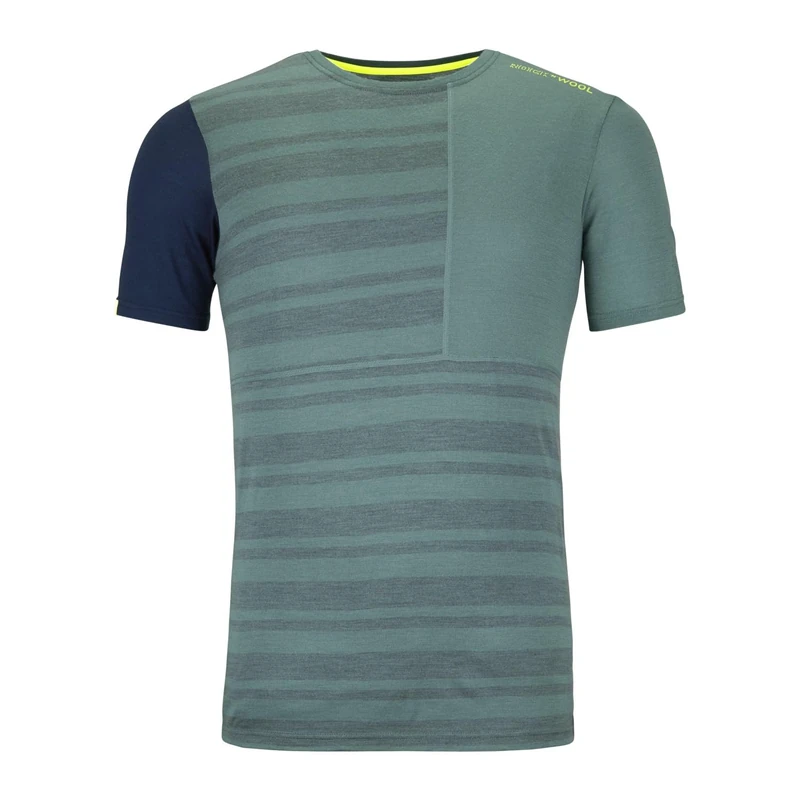 YPSILANTI 185 ROCK'N'WOOL SHORT SLEEVE M - C: arctic grey- T: XL