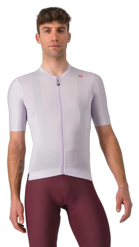 CASTELLI Espresso Men's Technical Jersey, Fog Purple/Dark Grey, XL - Image 1