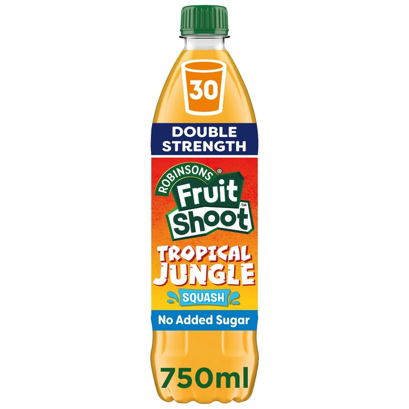 Fruit Shoot Squash Tropical Jungle – Double Strength – Orange & Mango 750ml