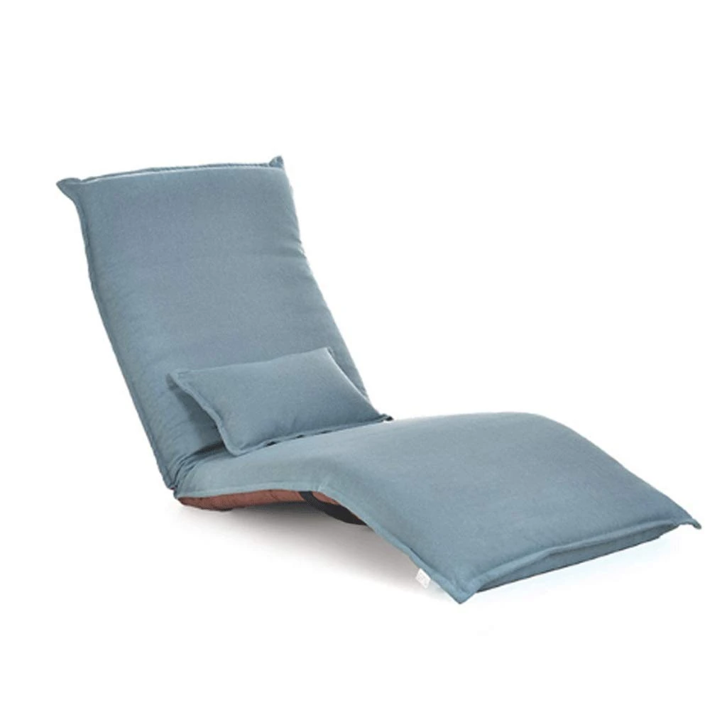 CSGFYLHO Lounge Chair Living Room Furniture Floor Adjustable Foldable Cushion Folding Lazy Sofa Bed