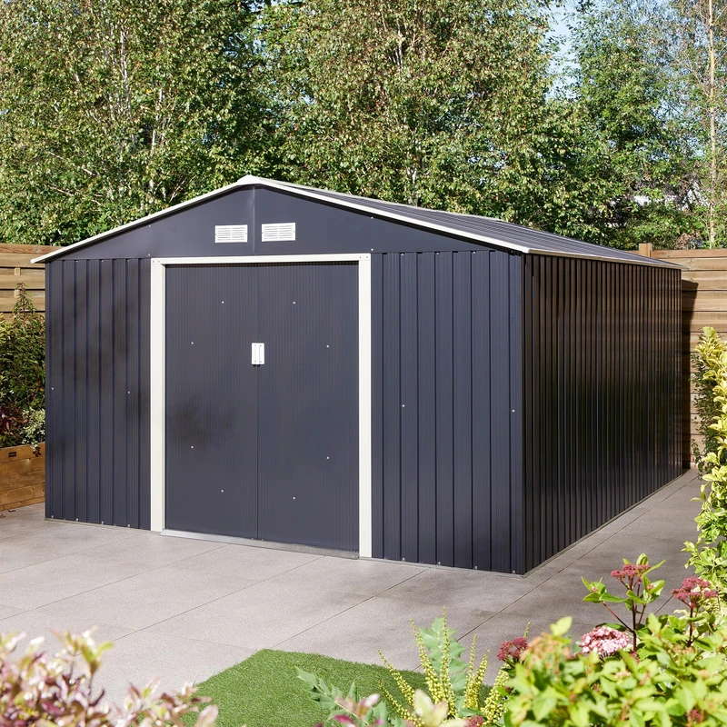 Rowlinson Trentvale 10x12 Metal Shed
