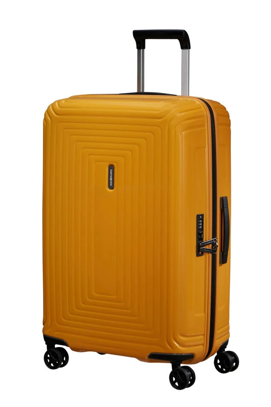 Samsonite Neopulse - Spinner M, Suitcase, 71 cm, 69L, Yellow (Metallic Radiant Yellow)