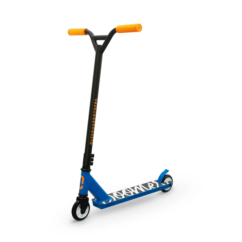 OLSSON Freestyle Boomer Scooter - Handlebar with 360º Swivel Fixed Height 88CM - Wheels 100MM PU - ABEC 9 Bearings - Chassis 50% Aluminium 50% Steel - Rear Foot Brake