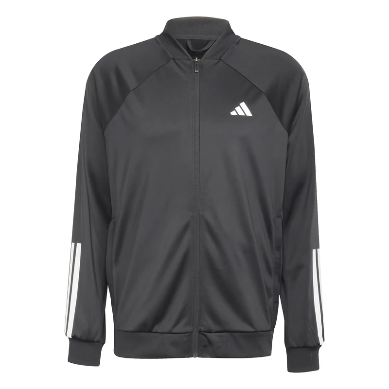 adidas Men's CLUB TENNIS 3-STRIPES KNITTED JACKET, black, S