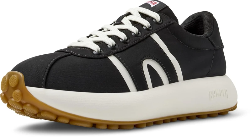 Camper Women's Pelotas Athens K201613 Trainers, Black 001, 8 UK - Image 1