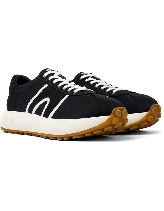 Camper Men's Pelotas Athens K100943 Trainers, Black 001, 42 EU, Black 001, 42