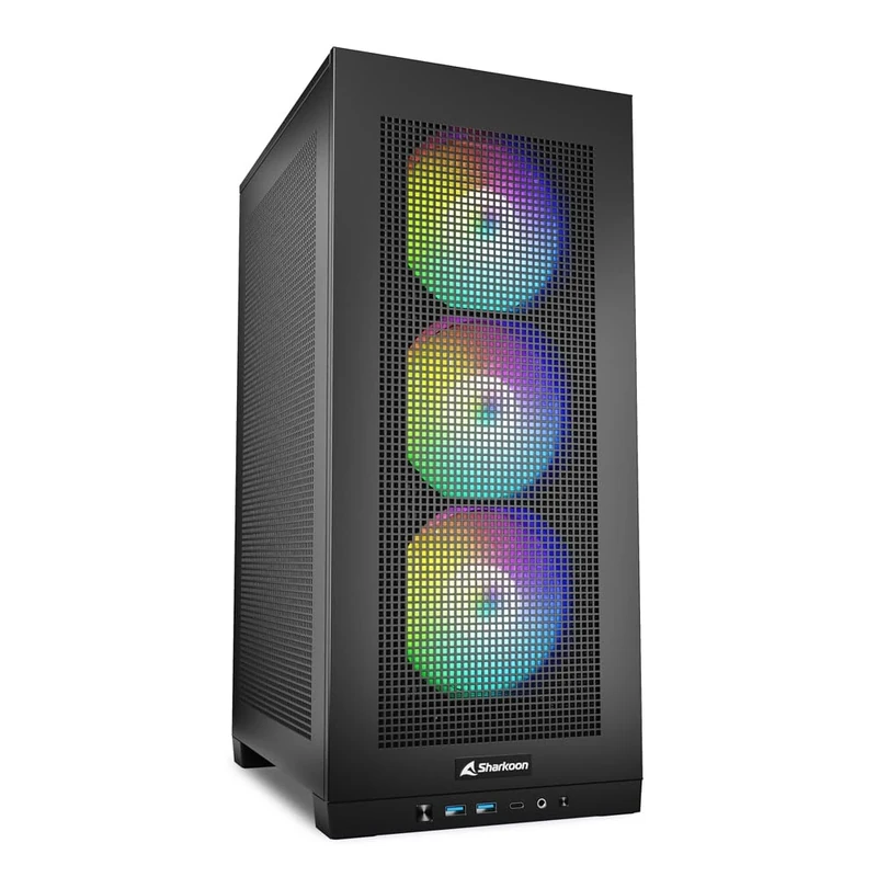 Sharkoon REBEL C20 ITX RGB PC Case