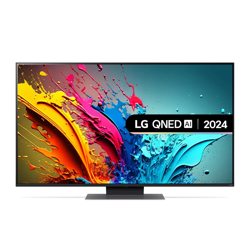 LG 50QNED87T6B 50-Inch 4K UHD Smart TV, (α8 AI Processor, Freeview Play and Amazon Alexa, 120Hz), Essence Graphite [Model 2024]