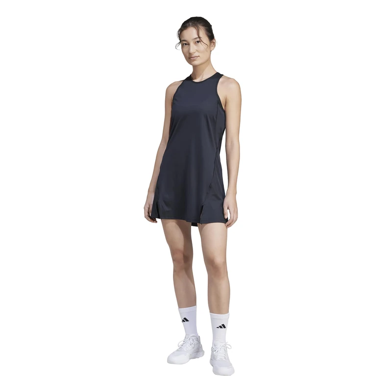 adidas Women's Club Tennis Climacool Dress, Black, S Tall