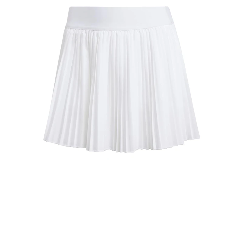 adidas Women's Club Pleated Climacool Tennis Skirt, White, L