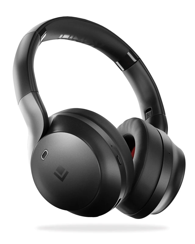 LINDY BNXe Wireless Active Noise Cancelling Headphones, Twin Mode Noise Reduction, 55 Hour Battery Life, Bluetooth 5.3, App Control, Hi-Res Sound, USB-C Superfast Charging, Sustainable Design