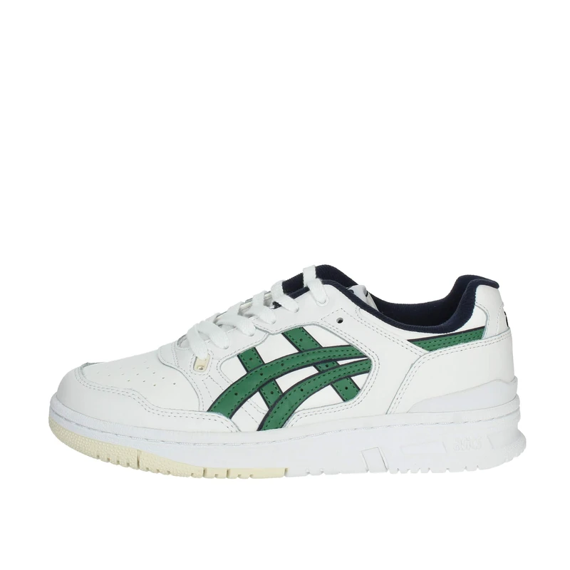 Asics Men's EX89 Sneaker, White Shamrock Green, 3.5 UK