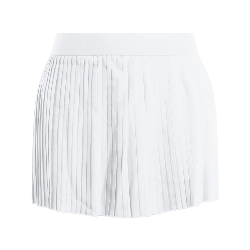adidas Women's Club Pleated Climacool Tennis Skirt, White, XL