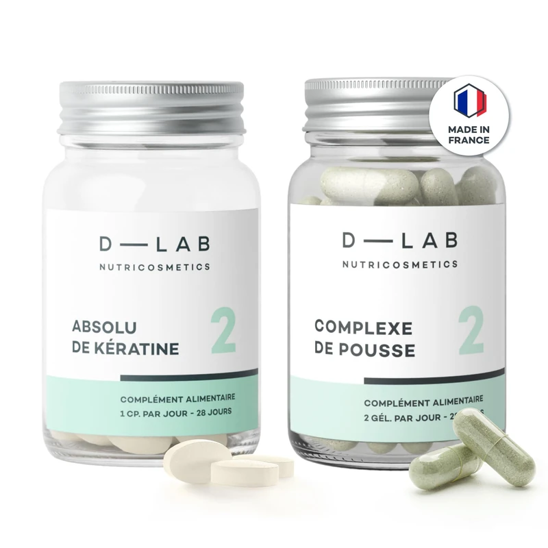 D-LAB NUTRICOSMETICS - 2+2 Hair Nutrition - 1 Month