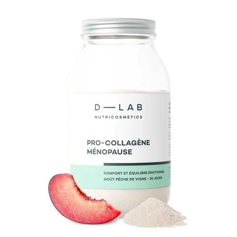 D-LAB | Menopause Pro-Collagen - Bottle | 1 Month Supplement | Hormone & Nerve Regulation | Skin & Joint Comfort | Intimate Flora Balance | 28 Day Bottle - Image 1