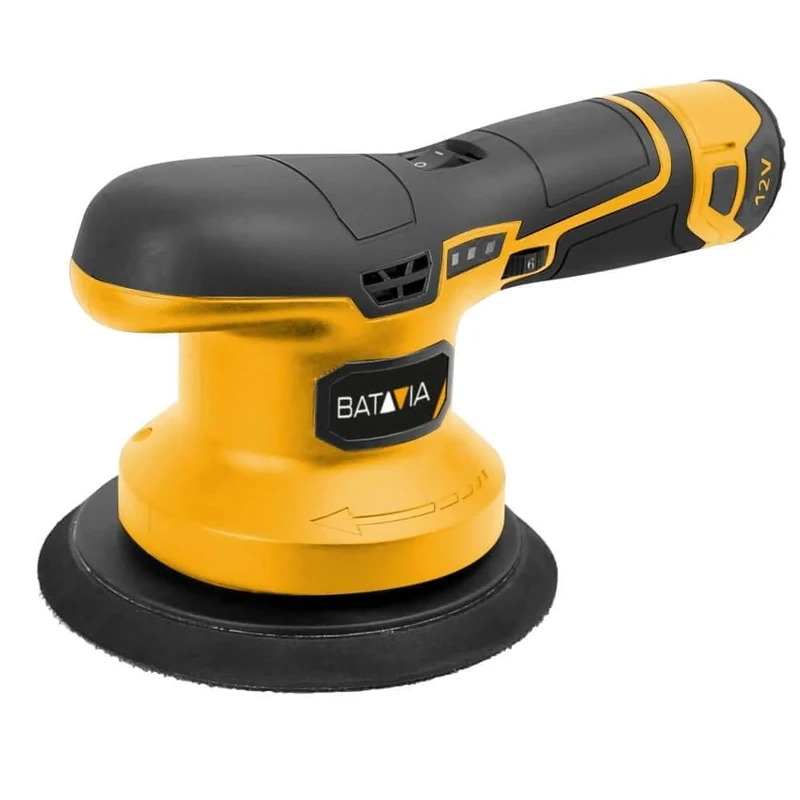 Batavia Fixxpack 12V Cordless Dual Action Polisher 150 mm (Without Battery and Charger) - 12V Fixxpack Collection for DIY Professionals and Home use