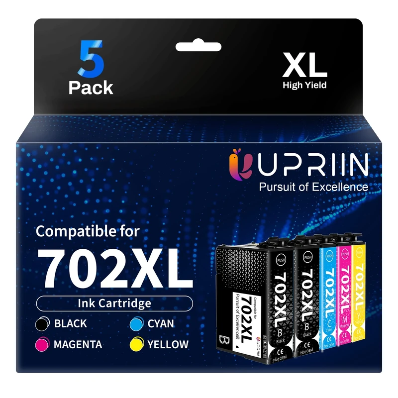 702XL T702XL Ink Cartridges Flawless SmartSave Compatible for Epson 702 T702 702XL