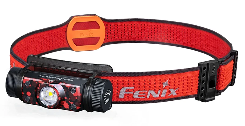 fenix HM62-T Magma, Lightweight Trail Running, Outdoor, Work and Professional Head Torch | 1200 Lumens | 150m | 280 Hrs Max | Sport Headband | 3400 mAh Rechargeable Battery | Red Light Mode | IP68