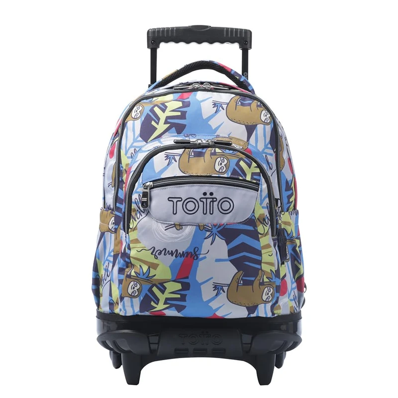 TOTTO MA03ECO006-2416P-6YB, Unisex Children's Backpack, Multicoloured, Large, Multicoloured, Large