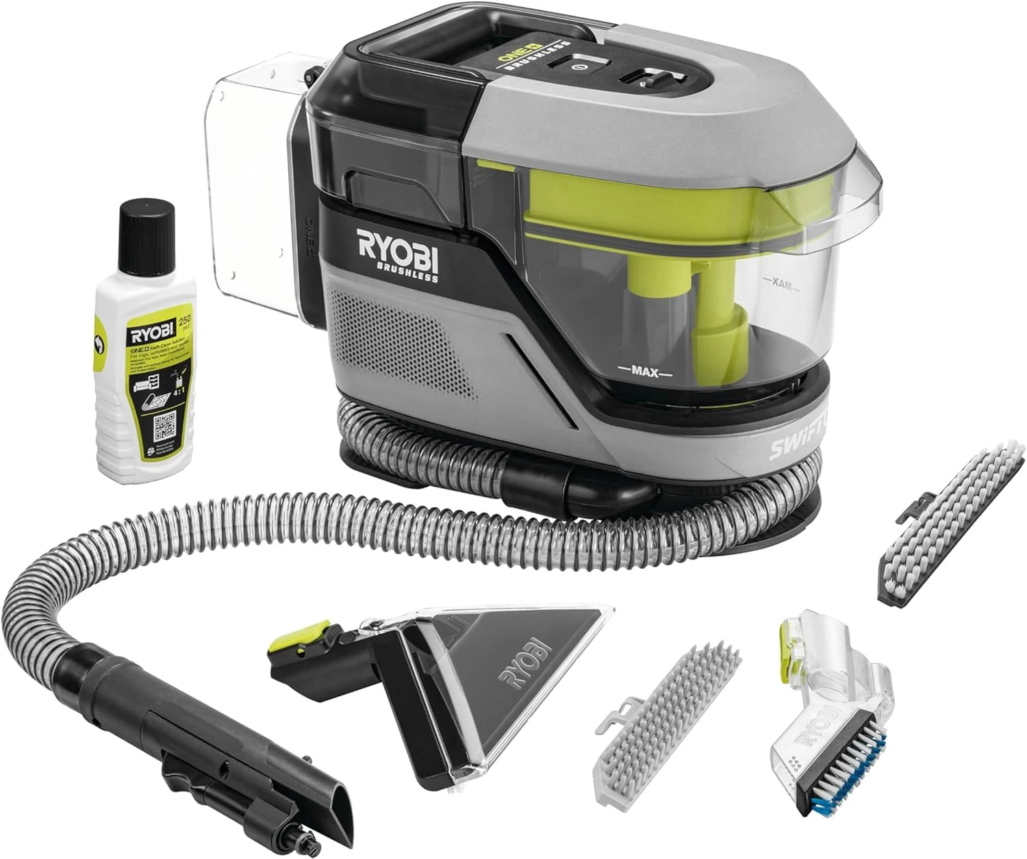 RYOBI RDC18BL-0 18V ONE+ Cordless Brushless Detail Cleaner (Battery & Charger Excluded)