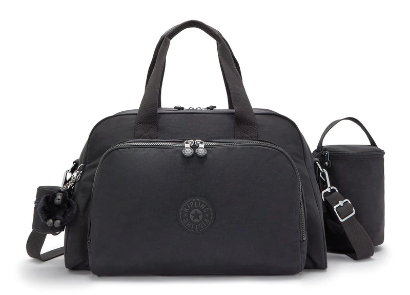 Kipling Camama Large babybag, Black Noir (Black) - Image 1