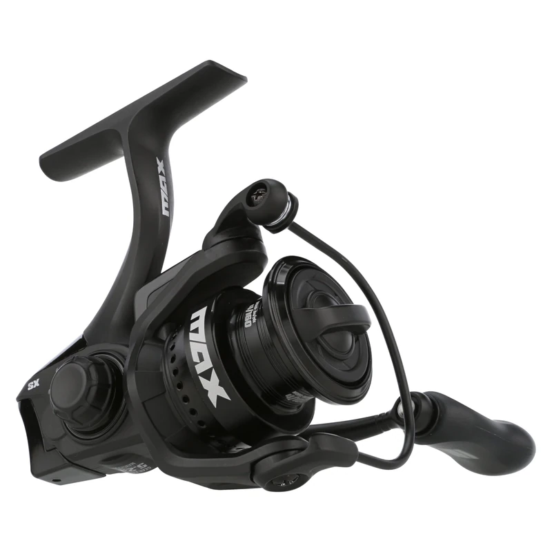Abu Garcia Max SX Spinning Reel | Lightweight Graphite Body and Rocket Line Management System |Smooth Drag | Saltwater & Freshwater Fishing Reel for Bass, Trout, Pike & More | Size 750