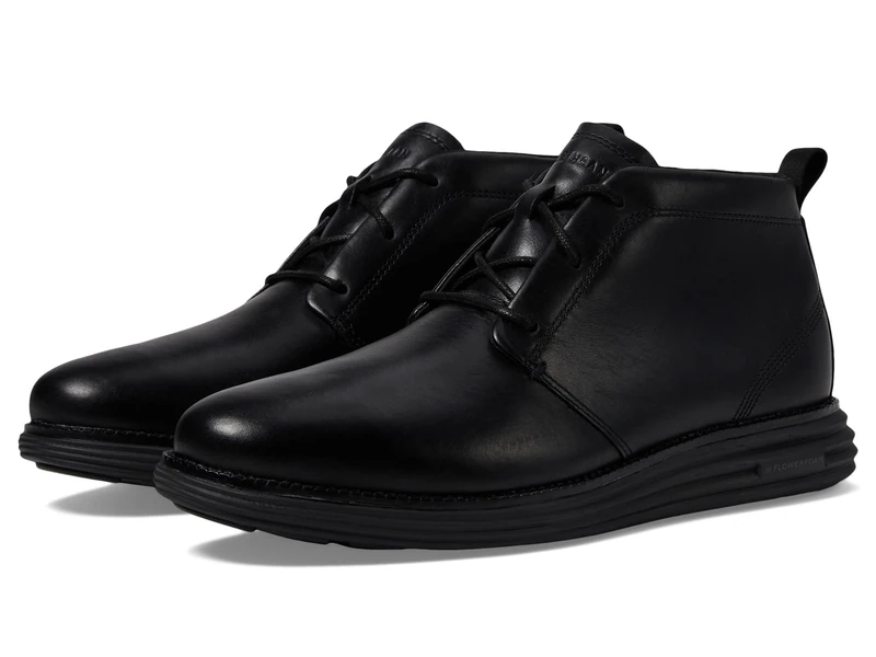 Cole Haan Men's ØriginalGrand Remastered Waterproof Chukka Boots, Black, 8 UK