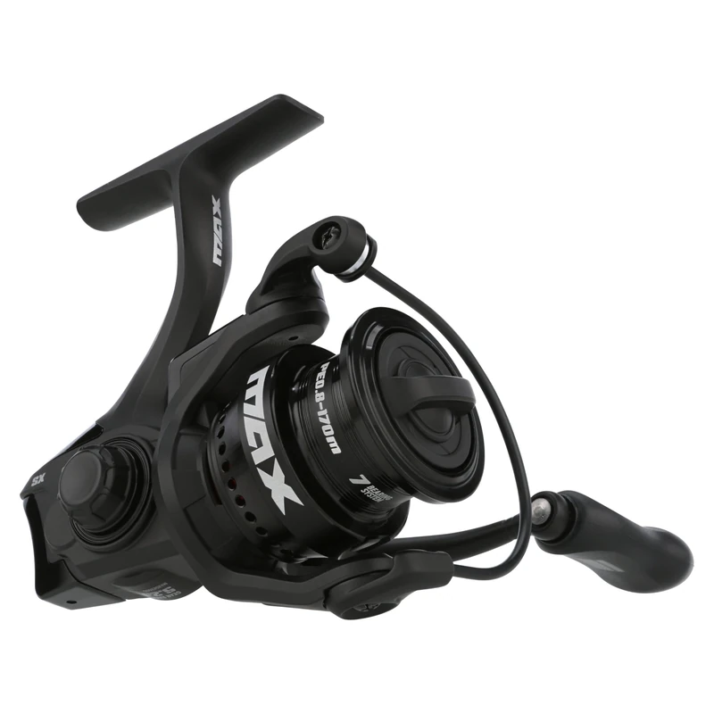 Abu Garcia Max SX Size 2000 Spinning Fishing Reel, High-Performance Freshwater Reel, A-Symmetric Carbon Frame and Rotor, Durable & Lightweight Construction, Max Drag of 6.5lb | 3kg