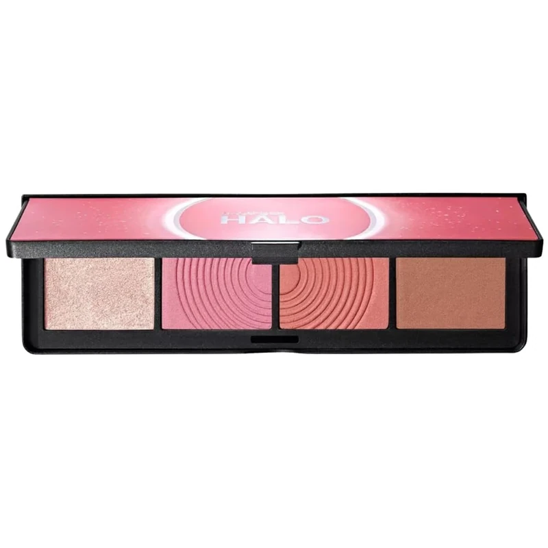 Halo Sculpt Plus Glow Palette - Pink Saturation by SmashBox for Women - 0.55 oz Makeup