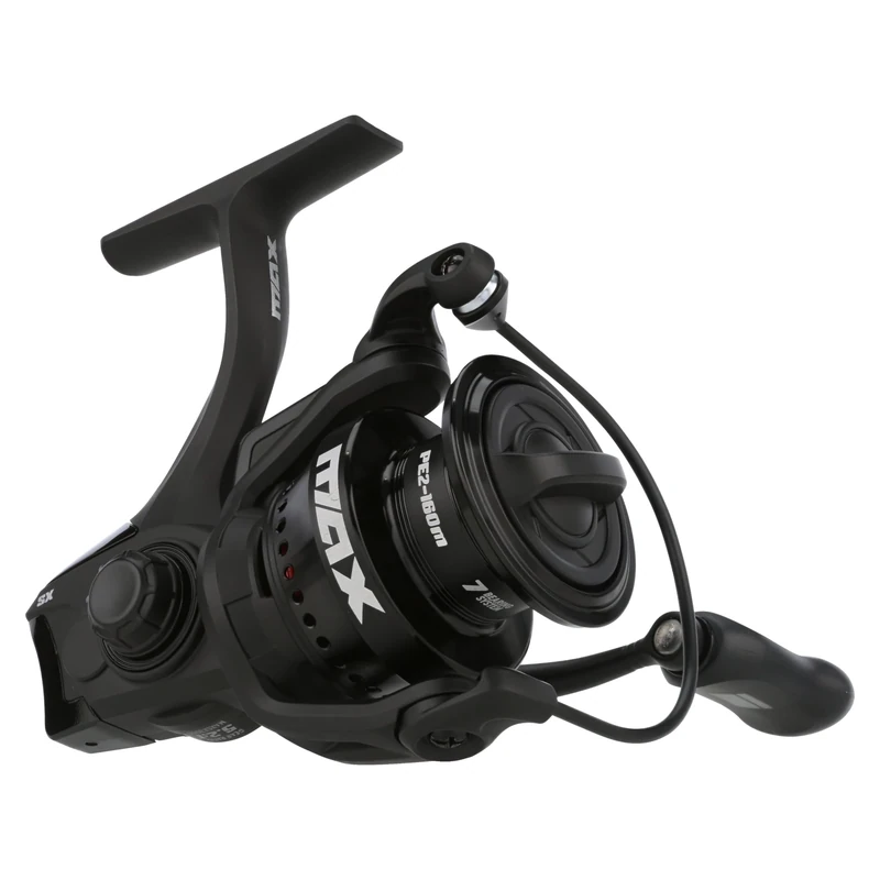 Abu Garcia Max SX Spinning Reel | Lightweight Graphite Body and Rocket Line Management System |Smooth Drag | Saltwater & Freshwater Fishing Reel for Bass, Trout, Pike & More | Size 3000