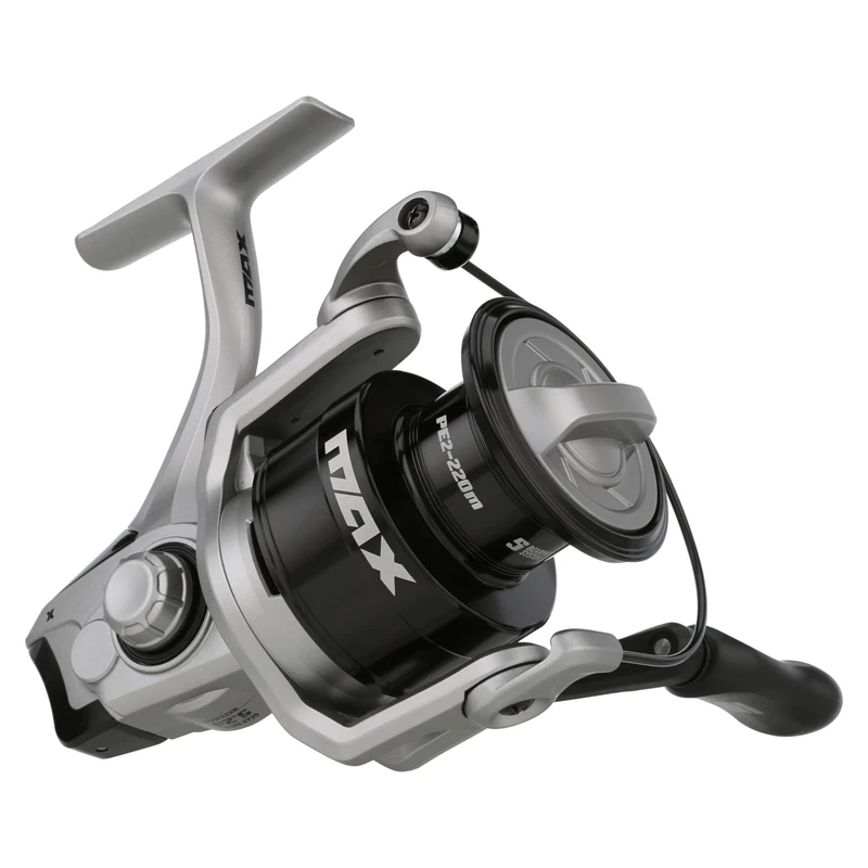 Abu Garcia MAX X Spinning Reel | Lightweight Graphite Body with Smooth Drag System for all Anglers | Freshwater & Inshore Fishing Reel for Bass, Pike, Trout and Zander | Ambidextrous Retrieve | 4000