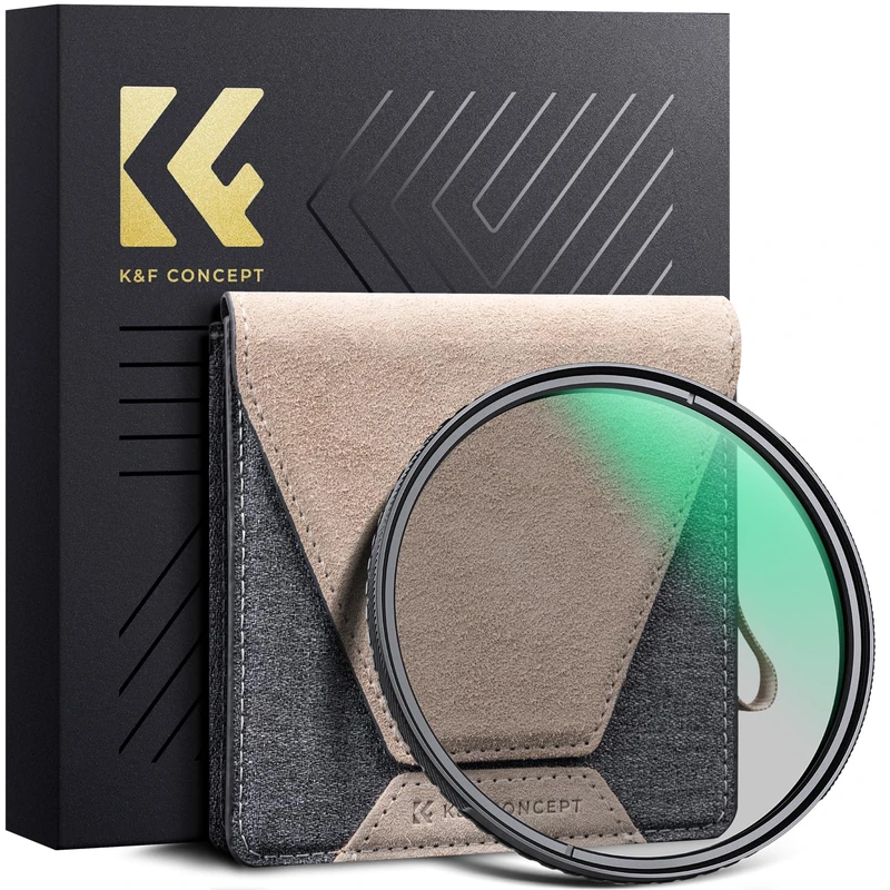 K&F Concept Polarising Filter 72 mm CPL Filter Circular Slim Optical Glass HD Brass Frame Polarising Filter for 72 mm Sony Canon Nikon Fujifilm Lens Nano Xcel Pro