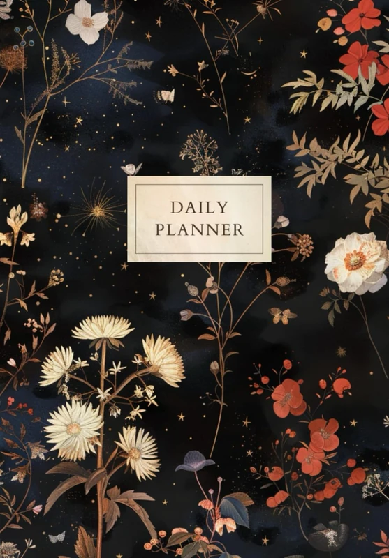 Magic Forest Daily Planner 2024 - 2026, Your everyday companion and support - undated, 12 months, color pages