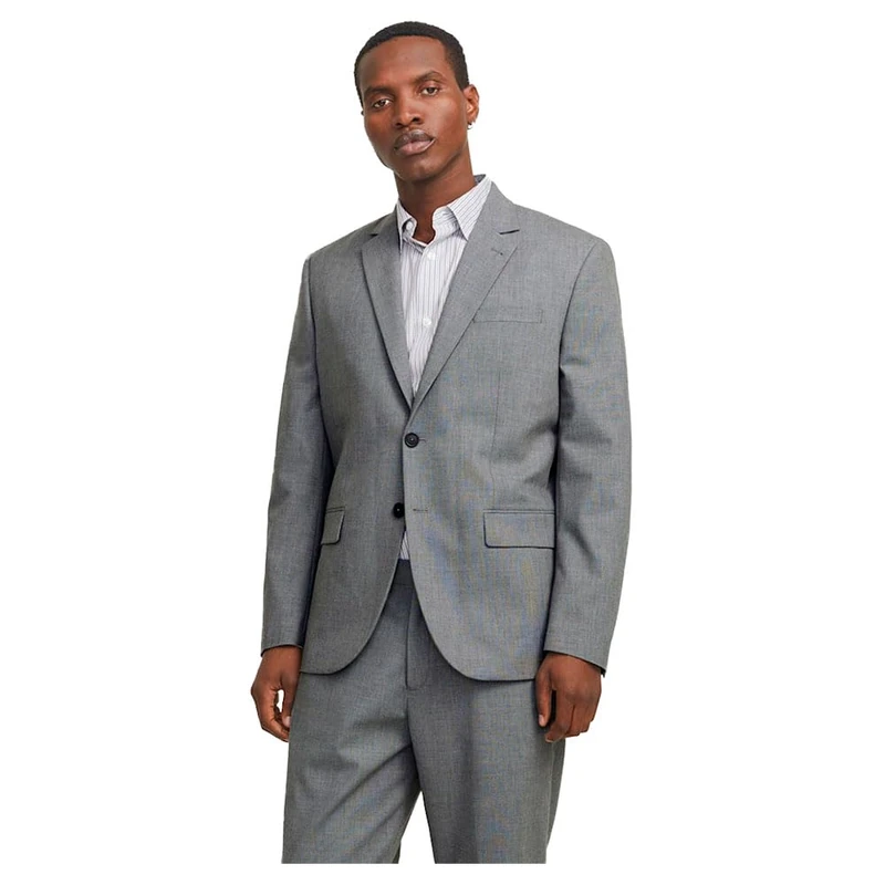 JACK&JONES JPRTHEO NOOS Blazer, Light Grey Melange/fit: Regular fit, 42R