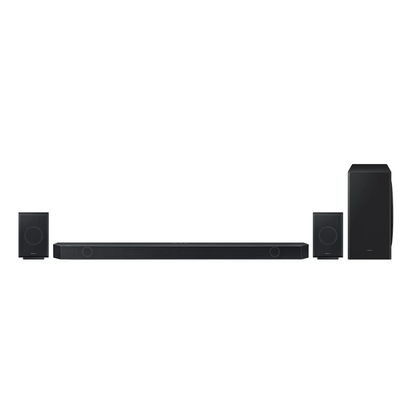 Samsung Q930D Q-Symphony 9.1.4ch Cinematic Dolby Atmos Wi-Fi Soundbar with Subwoofer and Rear Speakers