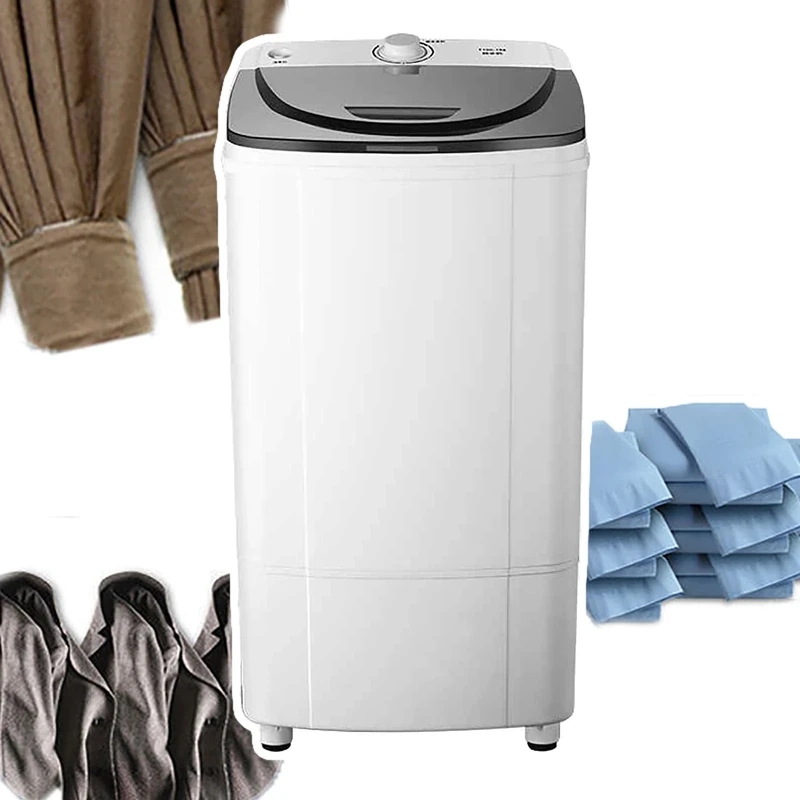 WhAeoy 10kg Spin Dryer, Energy&Power Saving Spinner,blue Light Sterilization + Stainless Steel Inner Cylinder + Quality Motor,for Those with Limited Space Such As Caravans,A