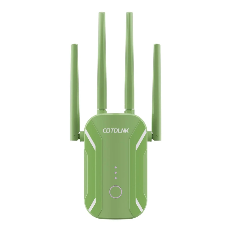 COTDLNK WiFi Extender Booster 1200Mbps WiFi Booster for Home, Wireless Internet Booster, Large Coverage, Easy Setup, with Cable, K11