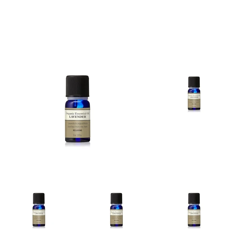 Neal’s Yard Remedies | Lavender Organic Essential Oil | Relaxing Essential Oil | Naturally Calming Oils | 10ml (Pack of 5)
