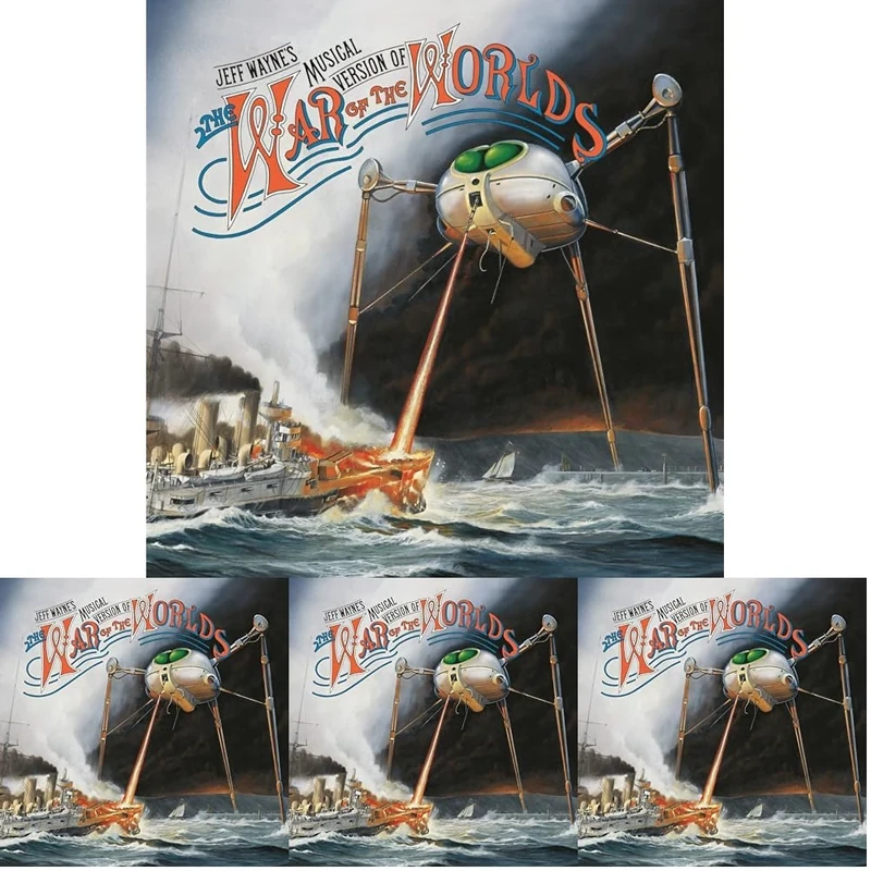 Jeff Wayneâ€™s Musical Version of The War of The Worlds [2CD] (Pack of 4)