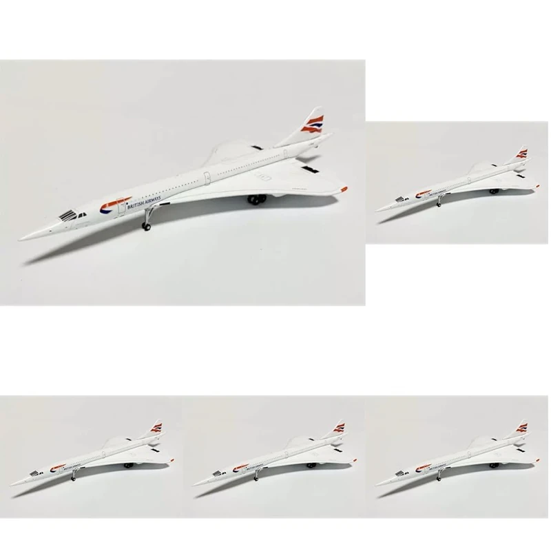 Corgi CS90636 Concorde British Airways Diecast Model - Pack of 5