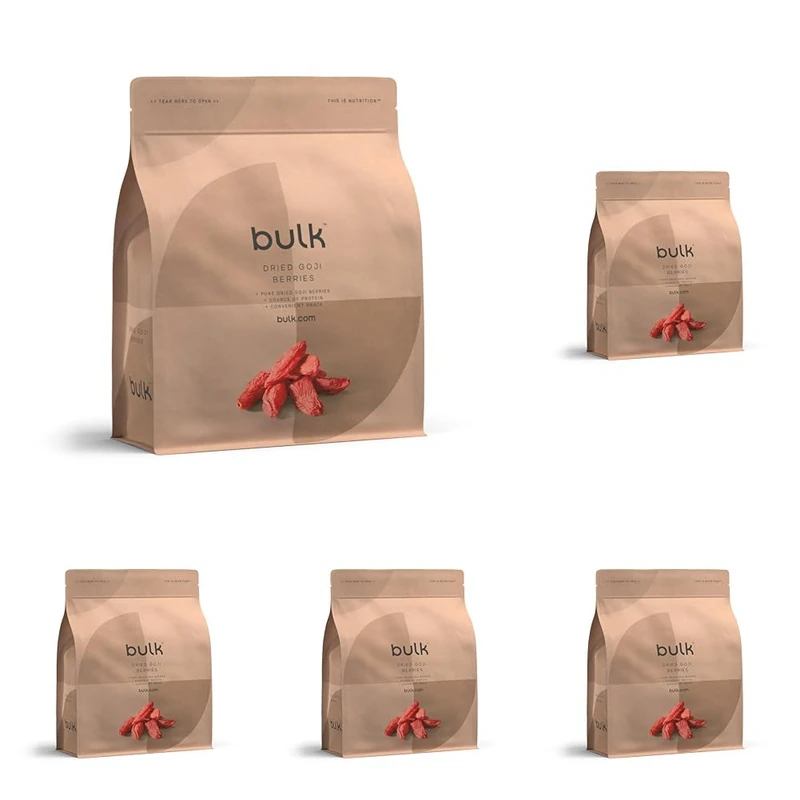 Bulk Dried Goji Berries, 500 g (Pack of 5) - Image 1