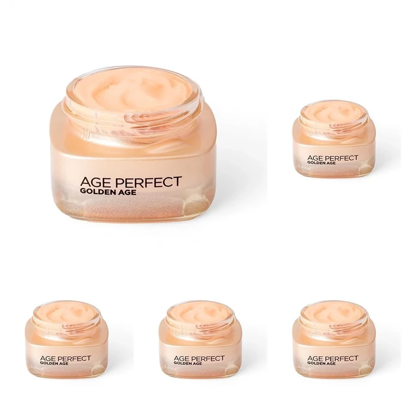 L'Oreal Paris Golden Age Rosy Glow Eye Cream Dark Circles 15 Ml (Packing May Vary) (Pack of 5)