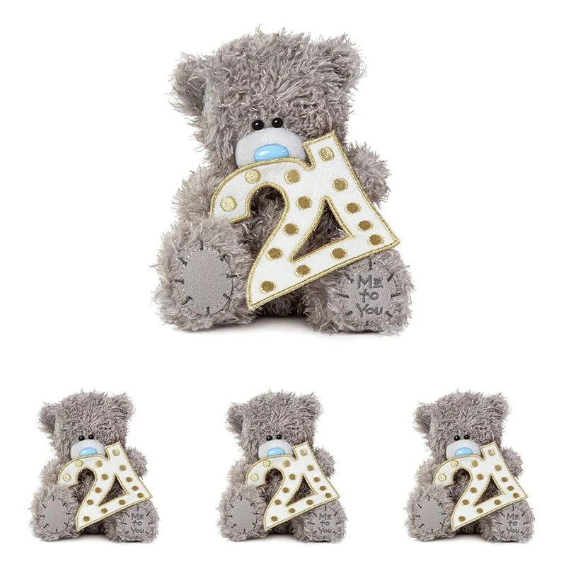 Me To You Tatty Teddy 21st Lightbox Effect Bear - Official Collection (Pack of 4)