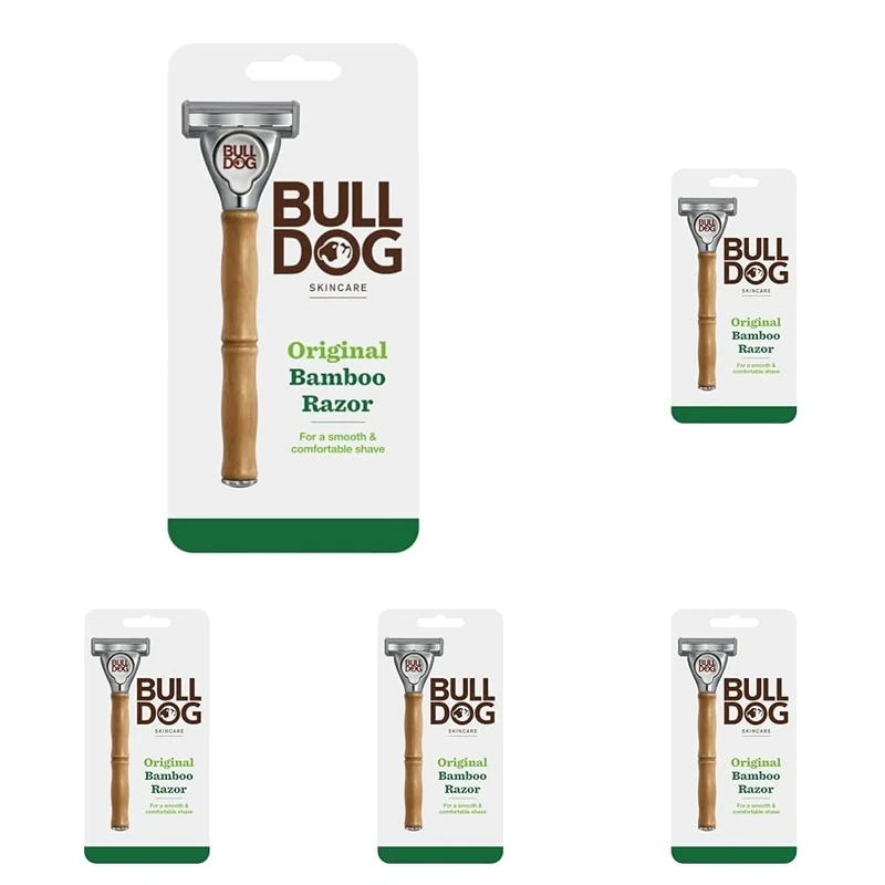 Bulldog Skincare - Original Bamboo Razor (Pack of 5)