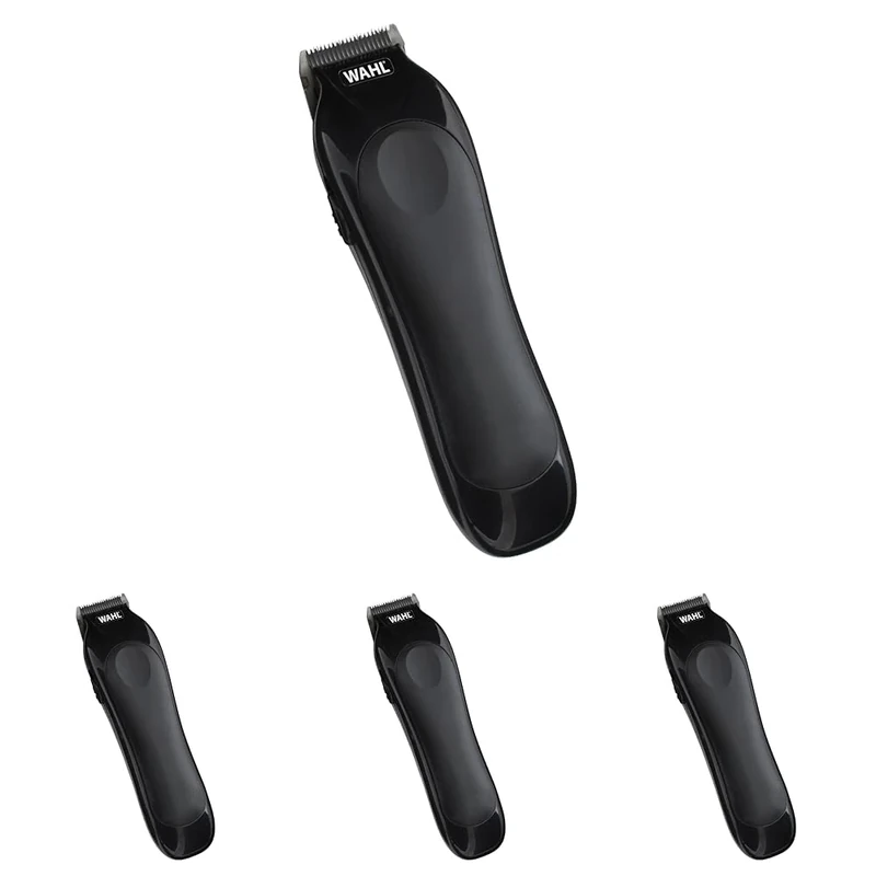 Wahl Mini Pro Cordless Trimmer, Men’s Beard Trimmer, Mini Hair Trimmers for Men, Stubble Trimming, Battery Powered, Lightweight, Male Grooming Set, Facial Hair Care Kit (Pack of 4)