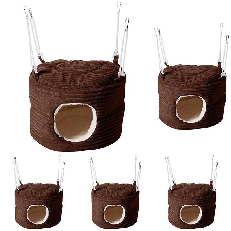 Little Friends Huge Rodent-Hive Rat Ferret Toy, Luxury Chocolate (Pack of 5)