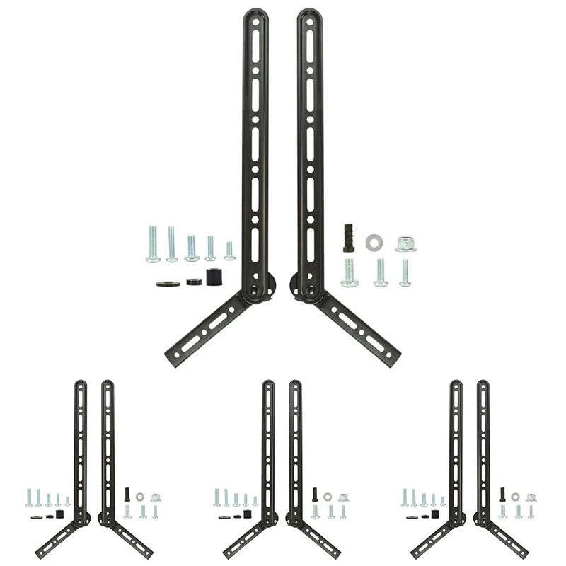 AV:Link Soundbar bracket Universally Compatible & Holding up to 15kg (Pack of 4)