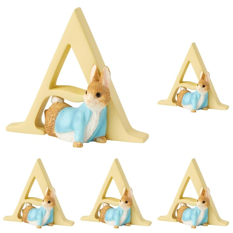 Enesco Beatrix Potter A Peter Rabbit Figurine (Pack of 5) - Image 1