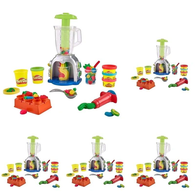 Play-Doh Swirlin' Smoothies Toy Blender Playset (Pack of 5) - Image 1