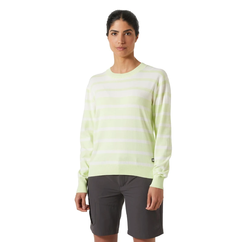 Helly Hansen Womens W Skagen Sweater 2.0, Washed Lime, L